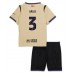 Maillot de foot Barcelona Alejandro Balde #3 Extérieur vêtements enfant 2025-26 Manches Courtes (+ pantalon court)